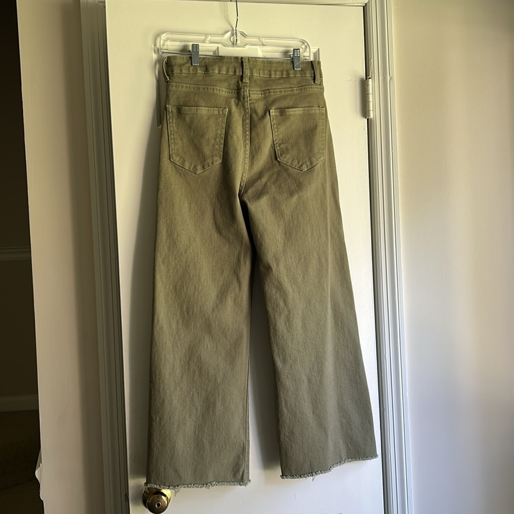 Allimy Wide-Leg Capri Jeans Size 6 - Picture 10 of 10